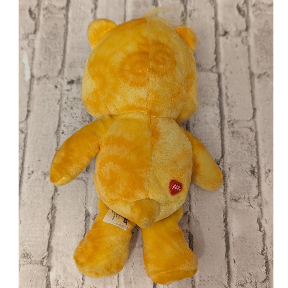 Care Bears Funshine Bear Tie Dye Special Edition 8" Vintage Plush (2003) - Picture 3 of 9